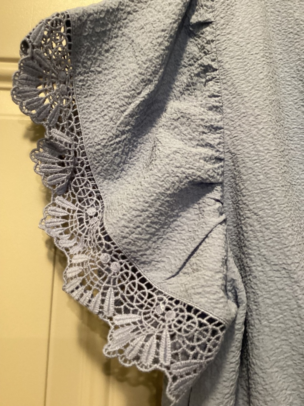 Bobeau Lace Flutter Sleeve Maxi Dress, size XL - Picture 10 of 13